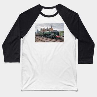 BR Standard Class 7 Britannia Baseball T-Shirt